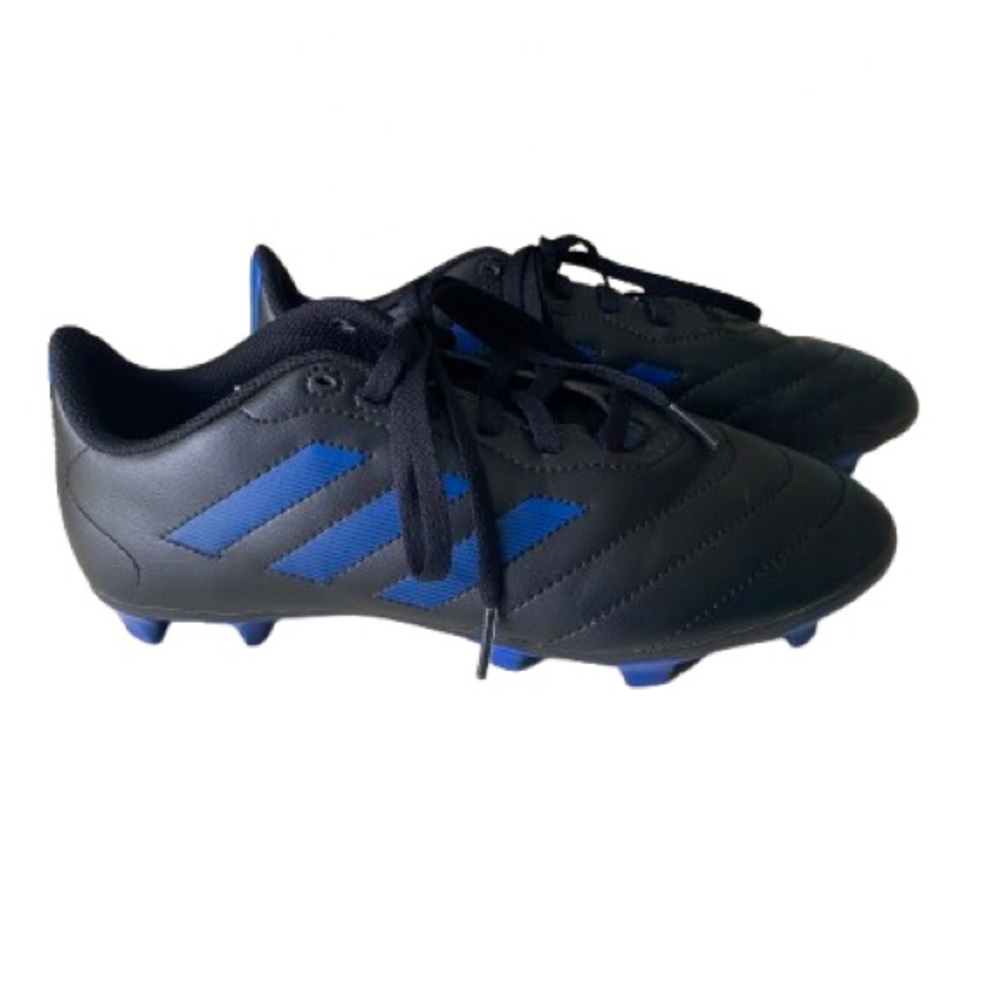 Boy’s Adidas Black and Blue Soccer Cleats